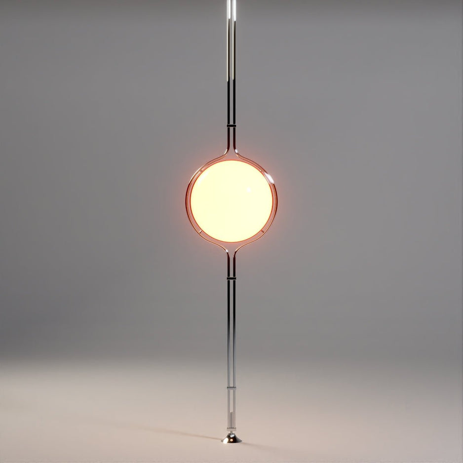 Halo Beam Floor To Ceiling Modern Lamp
