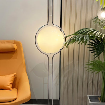 Halo Beam Floor To Ceiling Modern Lamp