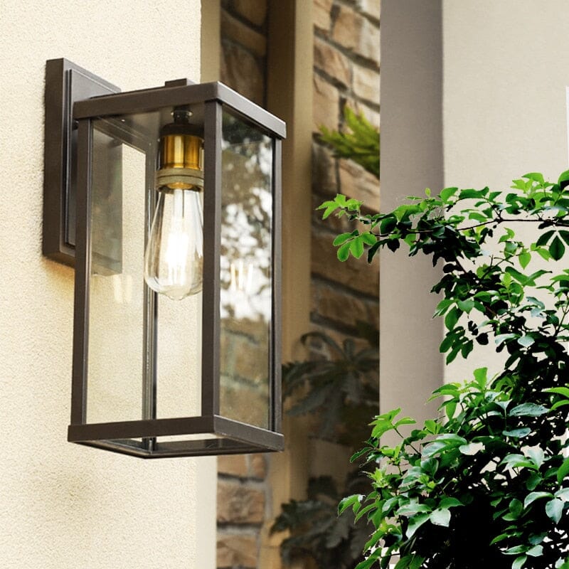 Artistic Outdoor Lampshade Modern  Scandinavian Wooden Accent Light - Zynella