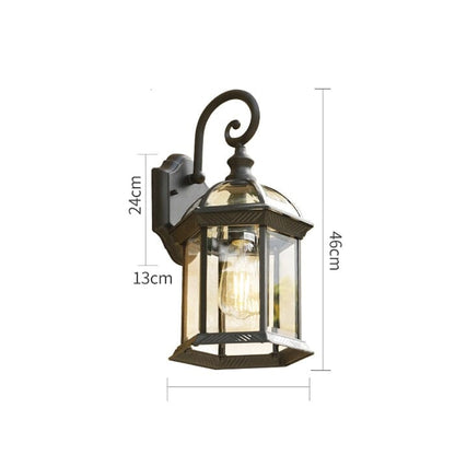 Artistic Outdoor Lampshade Modern  Scandinavian Wooden Accent Light - Zynella