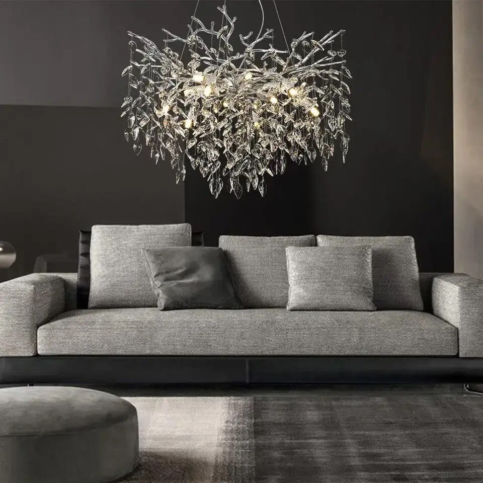 Zynella Chrome Branch Chandelier