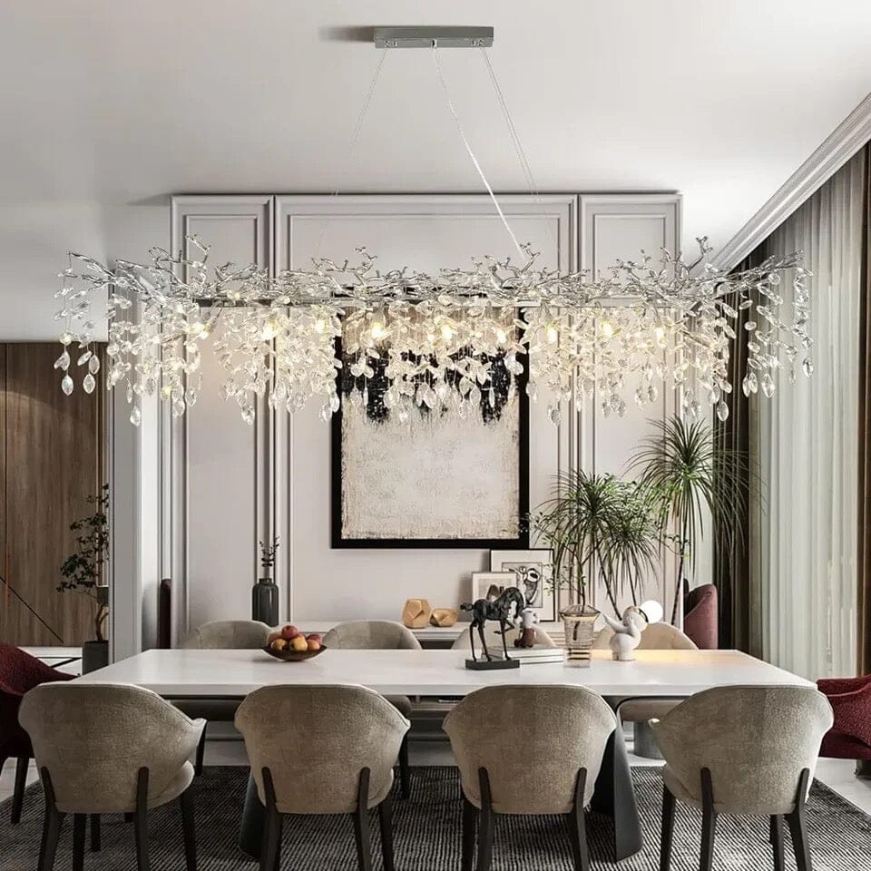 Zynella Chrome Branch Chandelier