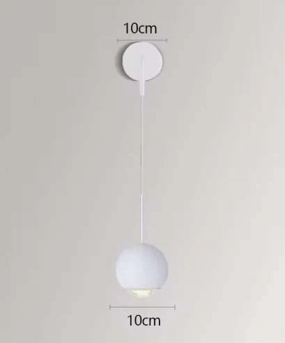 LED Headboard Wall Lamp Angle View – Contemporary Interior Lighting