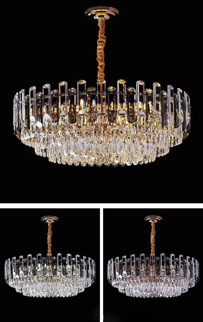 LED crystal chandelier modern design