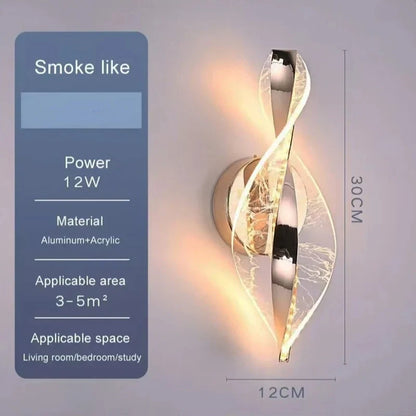 LED wall fixture modern design