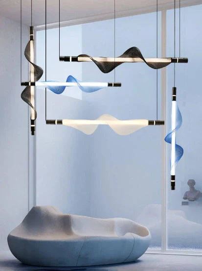 Linear LED Pendant Light – Contemporary Nordic Design