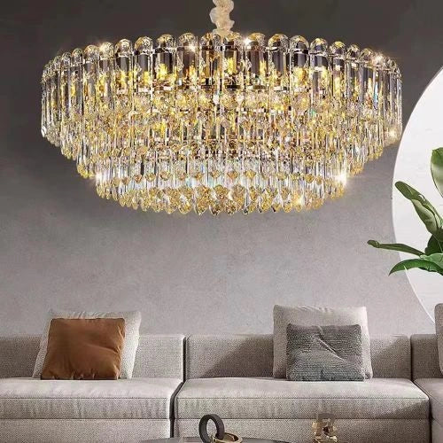 Luxury LED hanging light for living room