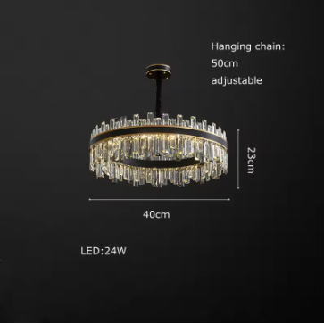 Luxury Pendant Chandelier for Grand Dining Area