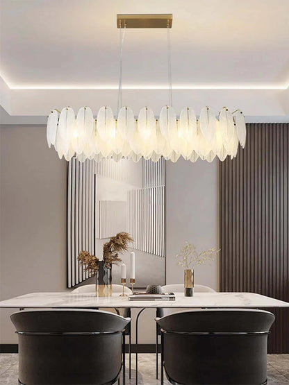 Minimalist alloy LED ceiling light
