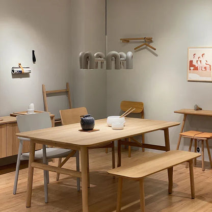 Modern Nordic U-shaped chandelier