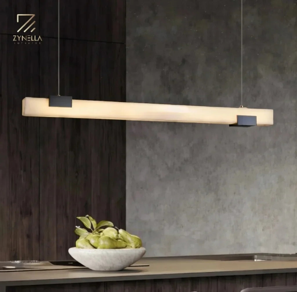 Modern Winnie alabaster pendant light