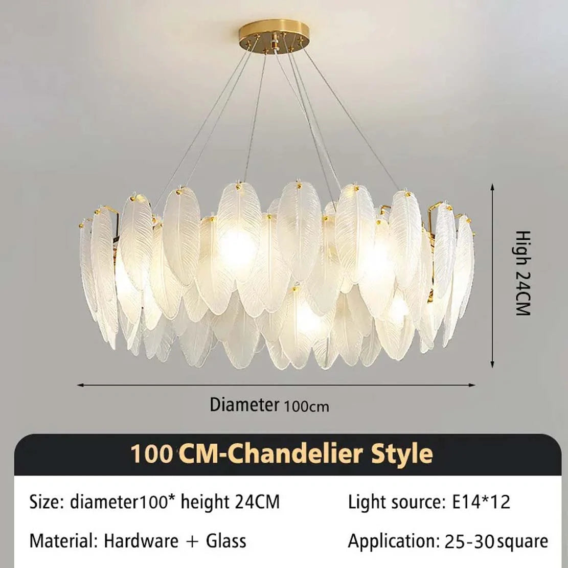 Modern ceiling LED pendant alloy