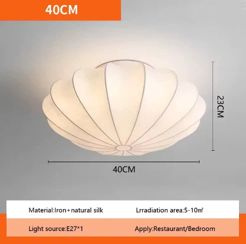 Modern glow pendant lamp for bedroom