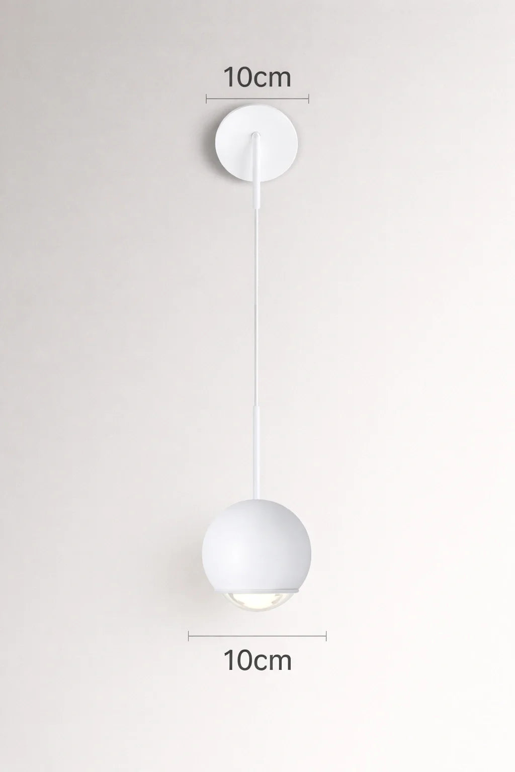 Nordic LED Wall Light – Up and Down Ambient Illumination
