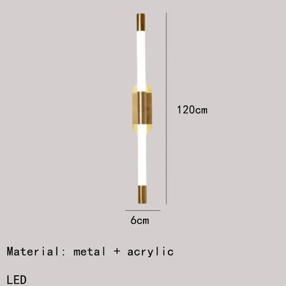 Nordic LED wall light fixture