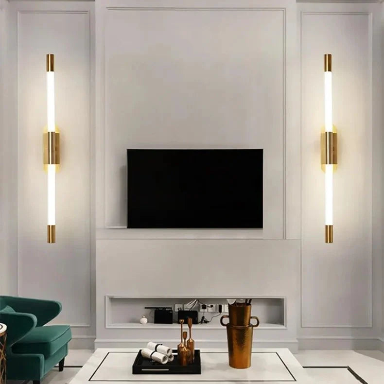 Nordic cylindrical LED wall lamp