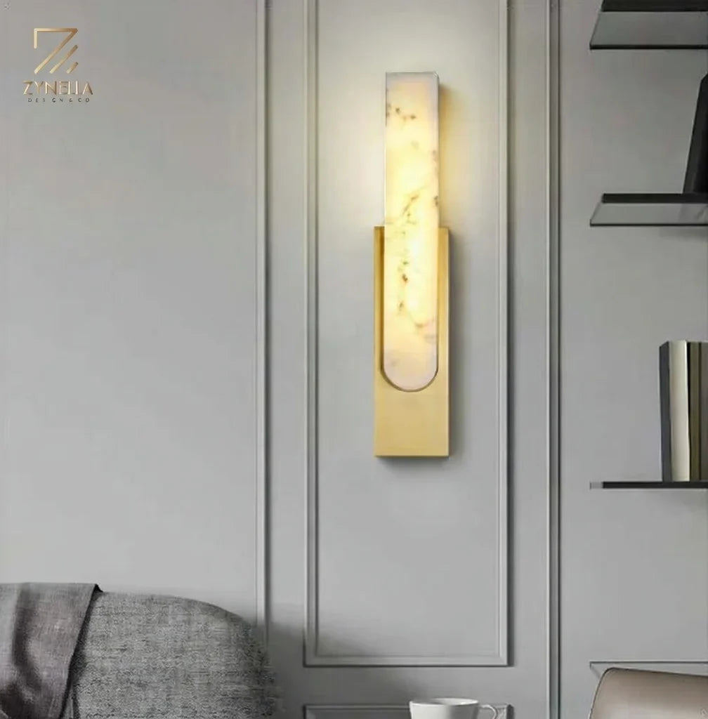 Prince Charles Marble Wall Lamp