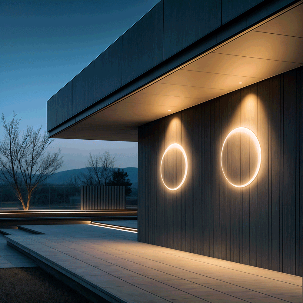 Zynella Eclipse Outdoor Wall Lamp
