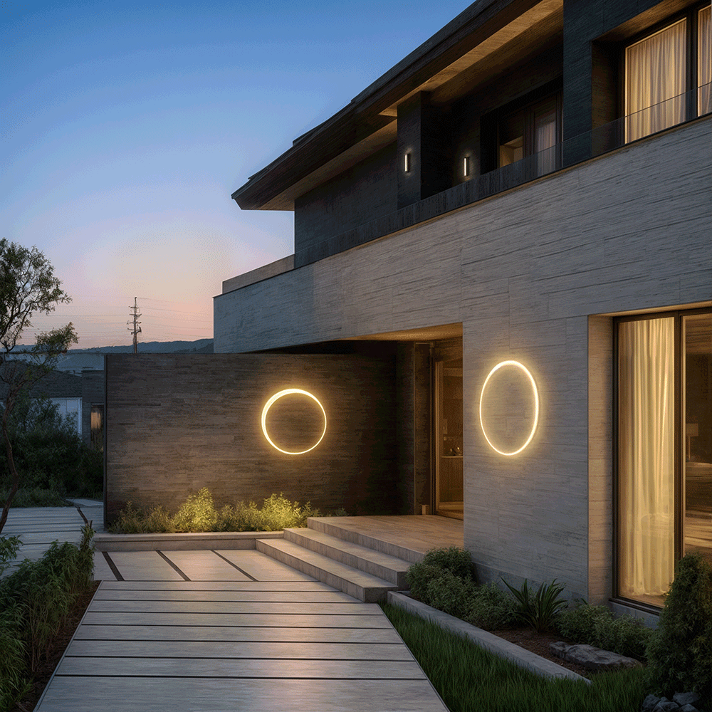 Zynella Eclipse Outdoor Wall Lamp