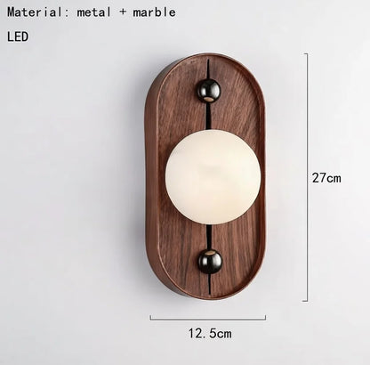 Zynella Crescent Modern Wall Light