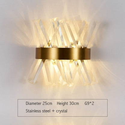 Spire Crystal Lamp