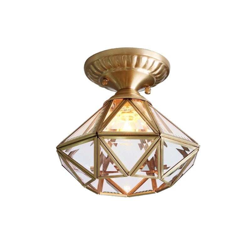 American Vintage Ceiling Lights Modern  Handcrafted Artisan Ceiling Light - Zynella