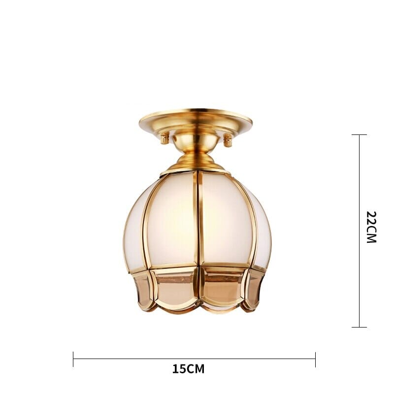 American Vintage Ceiling Lights Modern  Handcrafted Artisan Ceiling Light - Zynella