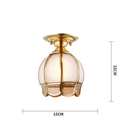 American Vintage Ceiling Lights Modern  Handcrafted Artisan Ceiling Light - Zynella