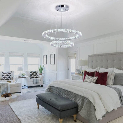Daniel Ring Chandelier Modern  Timeless Lantern Style Wall Lamp - Zynella