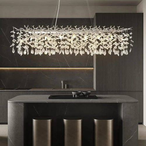 Zynella Chrome Branch Chandelier