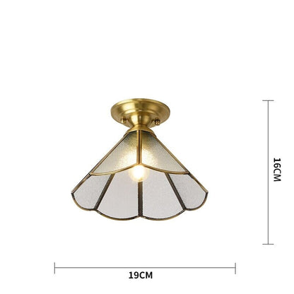 American Vintage Ceiling Lights Modern  Handcrafted Artisan Ceiling Light - Zynella