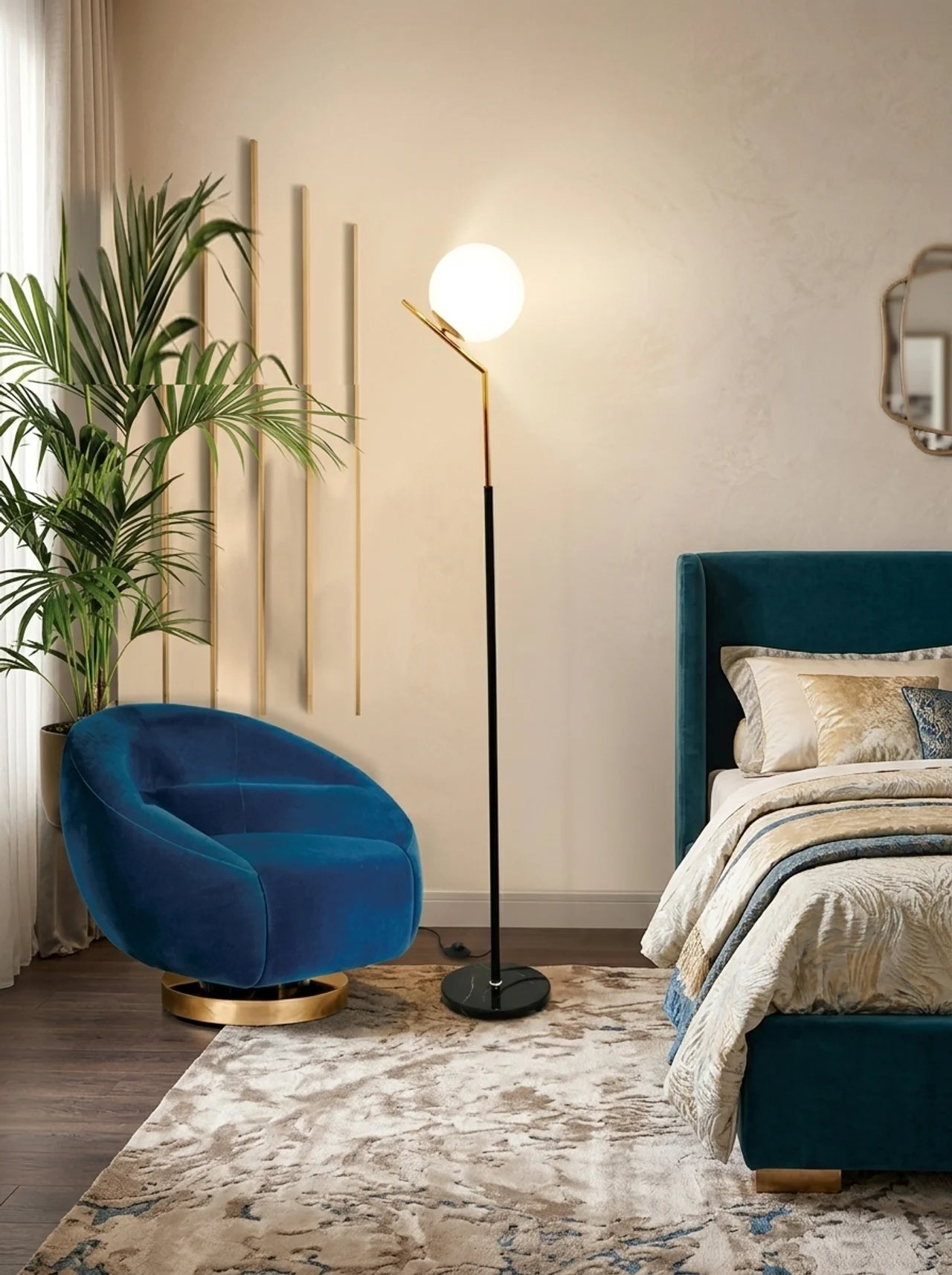 Zynella Welbury LED Floor Lamp