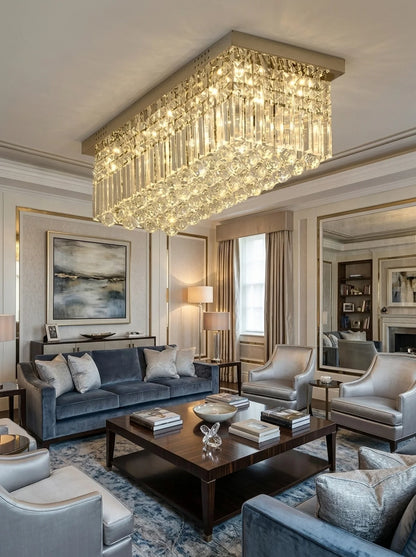 Crystal Prism Antique chandelier