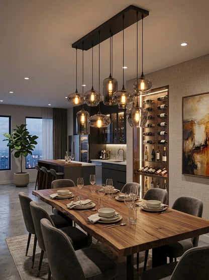 Freya Glass Chandelier