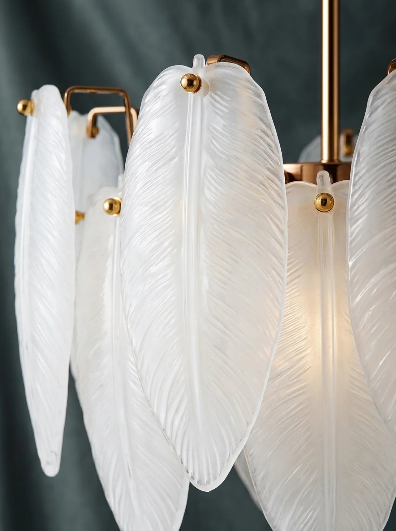 Feather Antique Chandelier