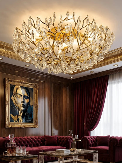 Alara Crystal Ceiling Lamp