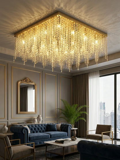 Auren Square Frame Ceiling Lamp