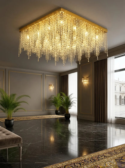Auren Square Frame Ceiling Lamp