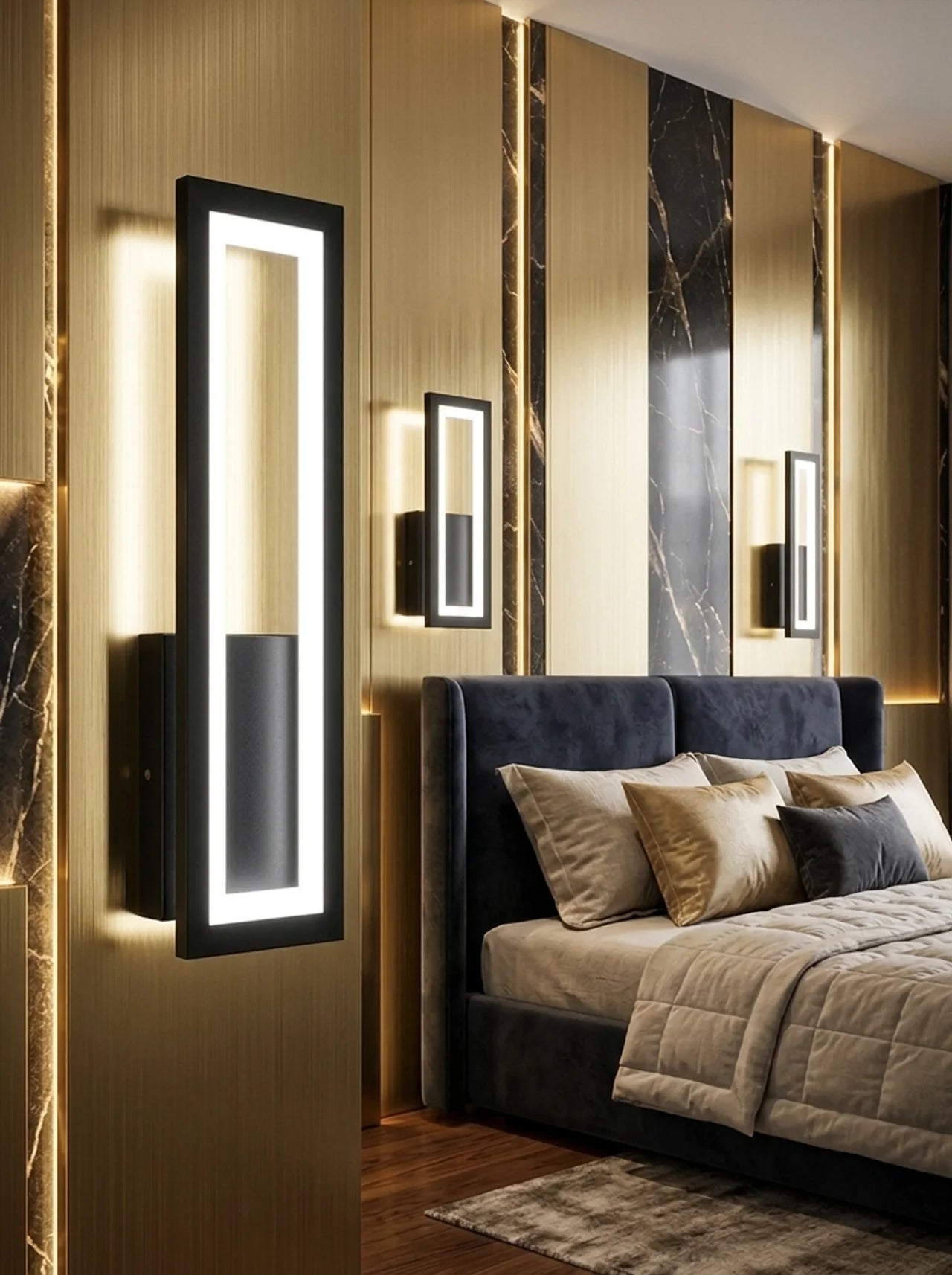 Elara Warm Wood Wall Lamp