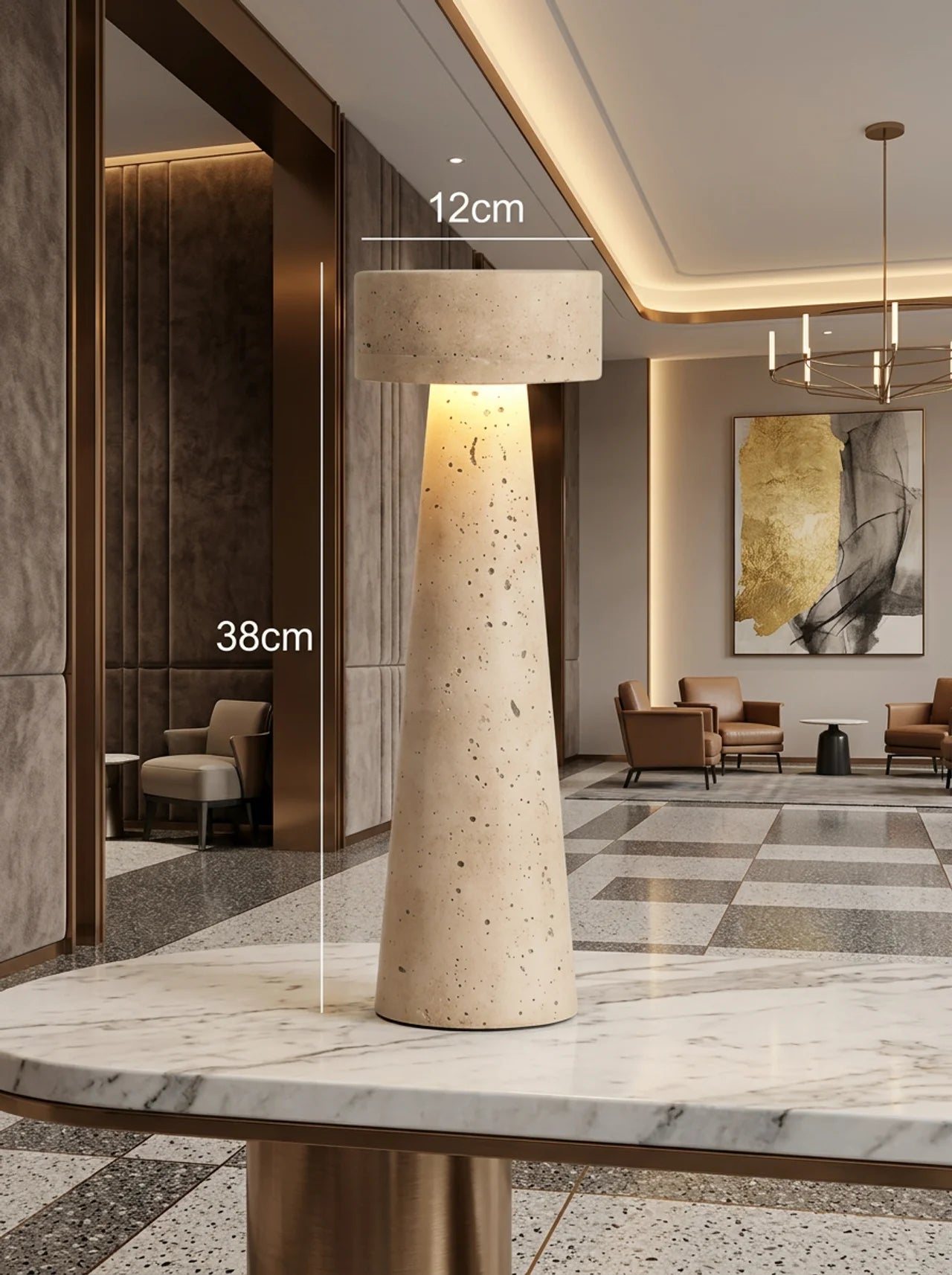 Alabaster Glow Table Lamp