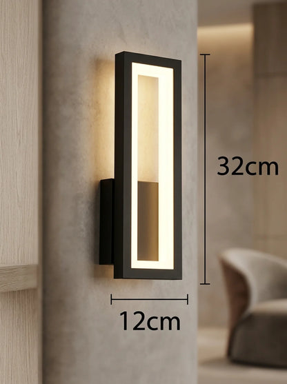 Elara Warm Wood Wall Lamp