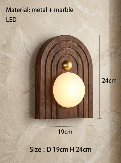 Zynella Crescent Modern Wall Light