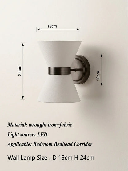 Nara Fabric Wall Lamp