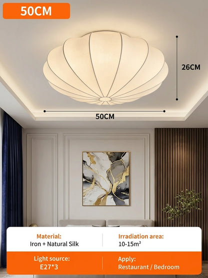 Zynella Glow Silk Pendant Light