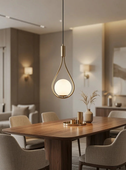 Droplet Antique Pendant