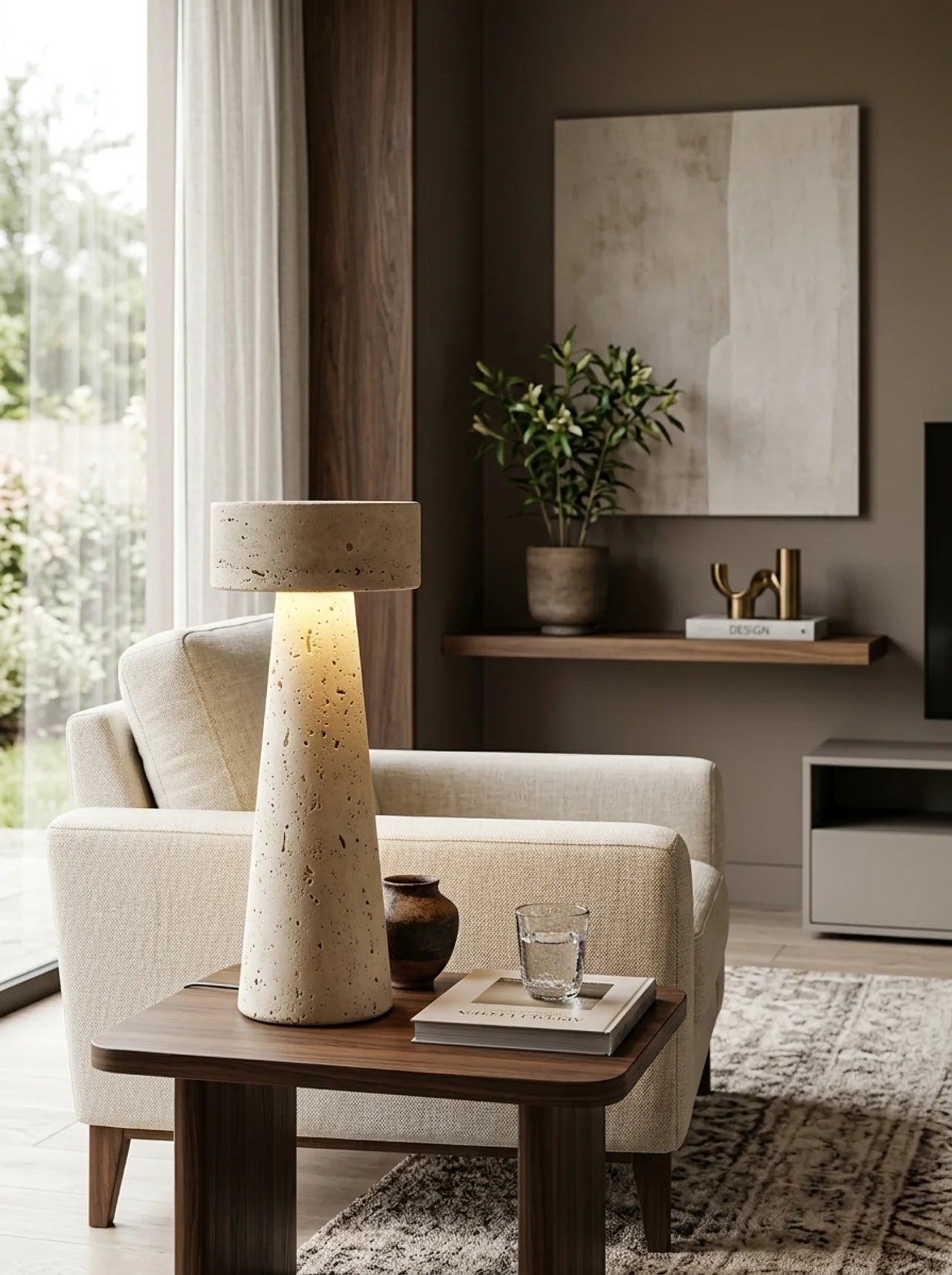 Alabaster Glow Table Lamp