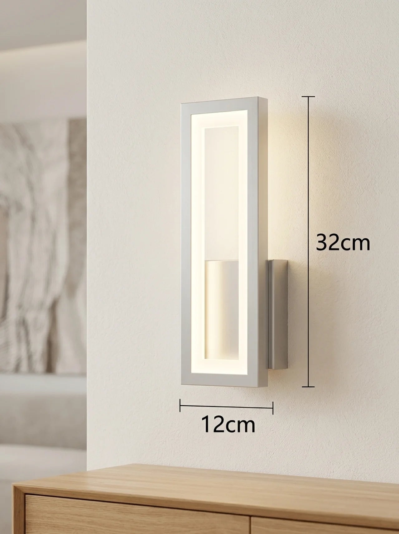 Elara Warm Wood Wall Lamp