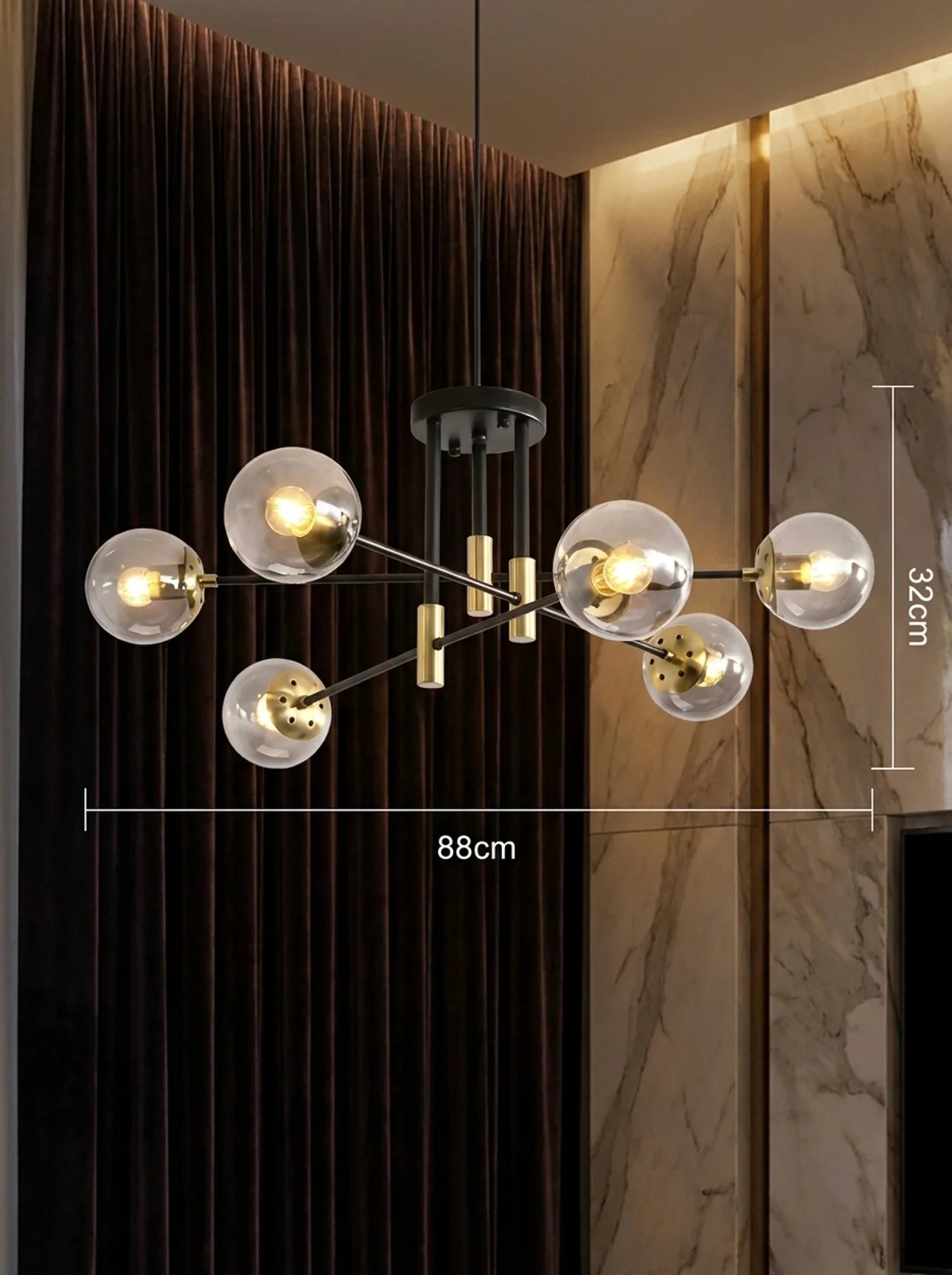 Elias Modern  Chandelier