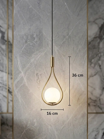 Droplet Antique Pendant
