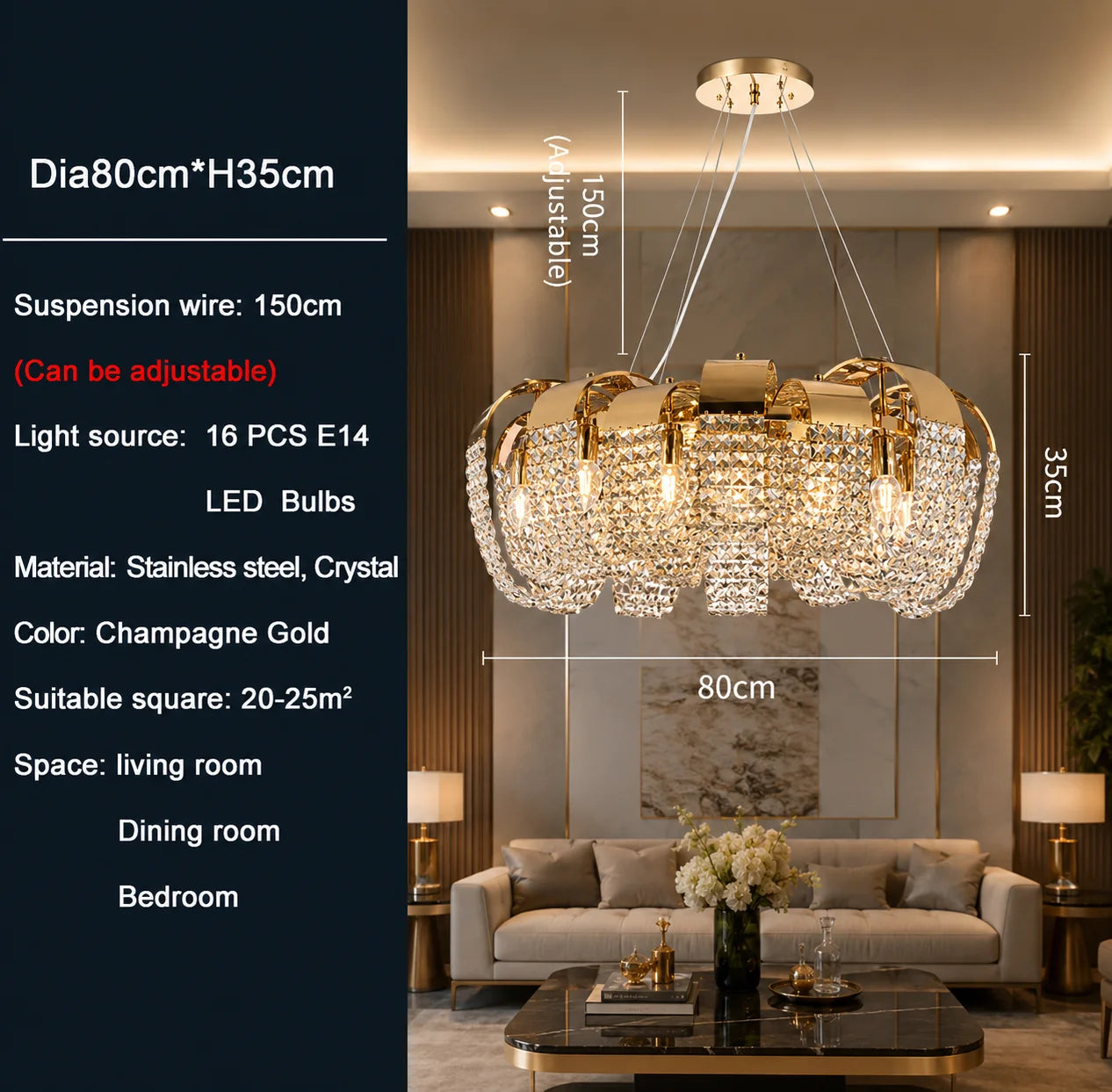 Denise Modern Chandelier